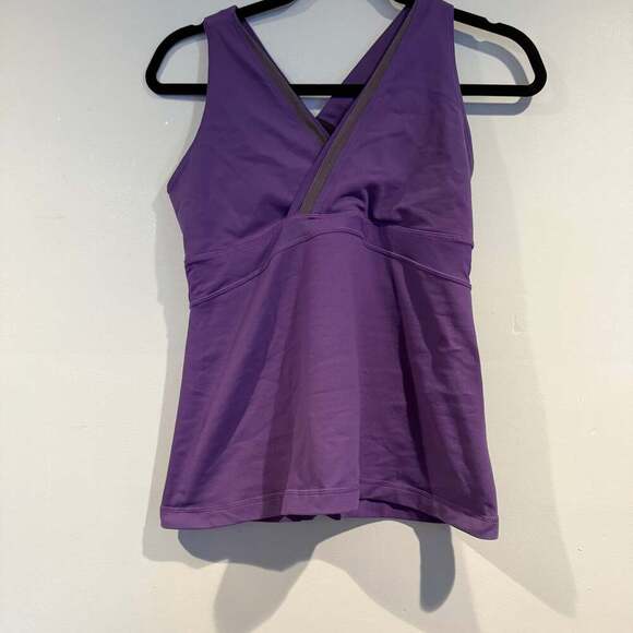 Lululemon Built-In Bra Tank Top – Purple – Size 10 - Picture 1 of 3